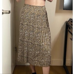 J Crew Leopard Skirt